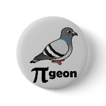 Birdorable PI-geon / Pigeon Pi Button