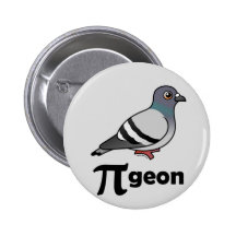 Birdorable PI-geon / Pigeon Pi Button