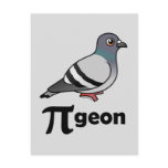 Birdorable PI-geon / Pigeon Pi Post Card