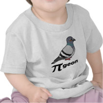 Birdorable PI-geon / Pigeon Pi Tee Shirts