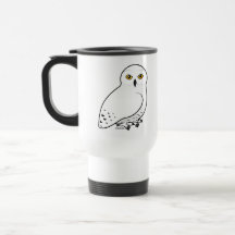 Birdorable Snowy Owl Coffee Mugs
