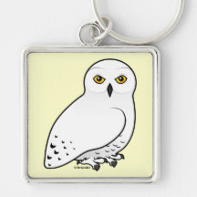 Birdorable Snowy Owl Key Chains