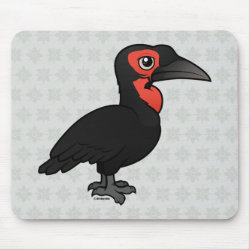 Southern Ground Hornbill Mousepad