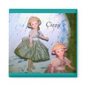 birdprint3, Cissy magnets by dolltherapist birdprint3, Cissy magnets