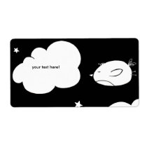 Birds a flapping - shipping address labels