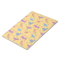 Birds - Abstract Purple Hawks & Blue Chickens notepads