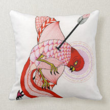birds and arrows pillows