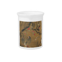 Birds and Flowers of Early Spring Beverage Pitcher