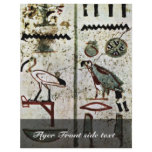 Birds And Hieroglyphs By Maler Der Grabkammer Des Flyer Design
