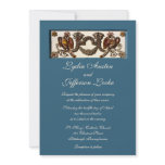 Birds and Shells Wedding Invitation