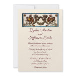 Birds and Shells Wedding Invitation