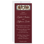 Birds and Shells Wedding Invitation