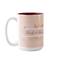 Birds and swirls - personalize your own design mug