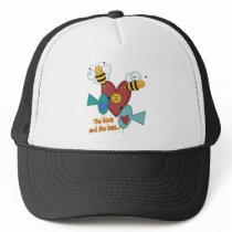 birds and the bees mesh hat