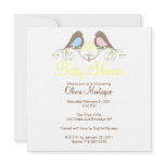 Birds and their lil Egg Baby Shower Invitation