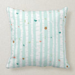 Birds and Trees in Spring pillows