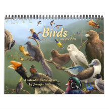 Birds are the Best 12-Month Calendar