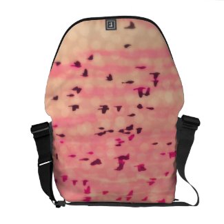 Birds at Sunset Messenger Bag rickshawmessengerbag