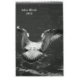 Birds b&w Calendar