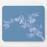 birds & blossom mousepad