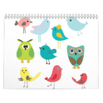 Birds Wall Calendar