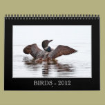 BIRDS CALENDAR - 2012 calendars