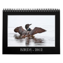 BIRDS CALENDAR - 2012