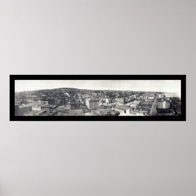 Birds-eye of Duluth MN Photo 1914 Posters by lc_panoramicphotos
