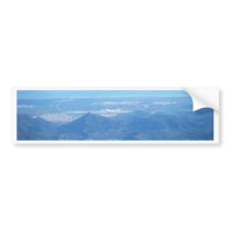 Bird's eye view bumper stickers