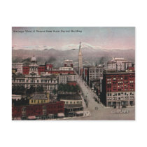 Bird's Eye View of Denver, CO in Early 1900's Post Card