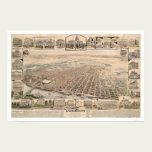Bird's eye view of Sacramento, Calif. (1293) posters