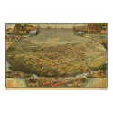 bird's-eye view of the city of Phoenix, Arizona posters by MyOtherPlanet bird's-eye view of the city of Phoenix, Arizona posters