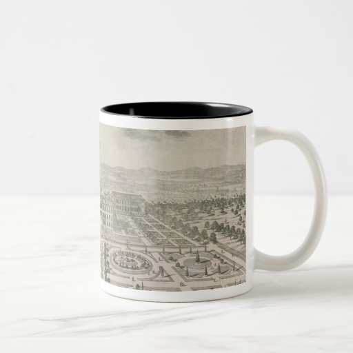 Bird's Eye View of the Gardens Kensington TwoTone Coffee Mug Zazzle