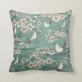 Birds & Flowers American MoJo Pillows