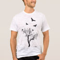 Birds Fly From The Tree vintage style mens tshirt by TronRx Birds Fly From The Tree vintage style mens tshirt