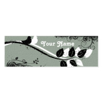 Birds Gift Enclosure Card business cards