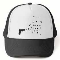 birds mesh hats