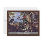 Birds In A Landscape By Roelant Savery Custom Invite