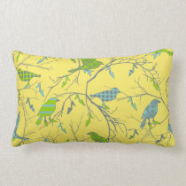 Birds In A Shoe Tree pillows