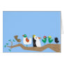 Birds in a Tree Greeting Cards
