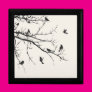 Birds in Black and White Keepsake Box