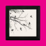 Birds in Black and White Gift Box