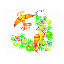 Birds In Color Post Cards