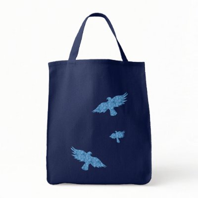 birds in flight canvas bags by wolffreeborn