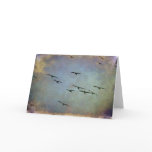 Birds in Flight Card