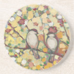 Birds in Love Coaster coasters