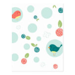Birds in Polka Dots postcards