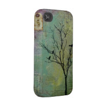 Birds in Trees "Need" CaseMate iPhone4 Case Iphone 4 Tough Cases
