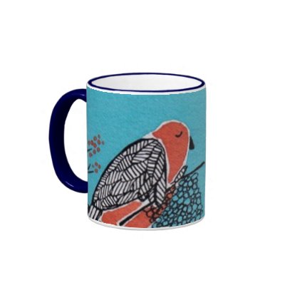 birds knitting mug by moemazing