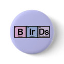 Birds made of Elements buttons by MadeOfElements Birds made of Elements buttons